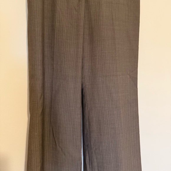 Anne Klein | Brown Wide-Leg Pants - Picture 2 of 9